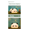 Sleeping Panda Night Light Touch Silicone Lamp | Rechargeable LED Bedside Animal for Children's Bedroom