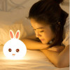 Sleeping Panda Night Light Touch Silicone Lamp | Rechargeable LED Bedside Animal for Children's Bedroom