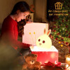 Sleeping Panda Night Light Touch Silicone Lamp | Rechargeable LED Bedside Animal for Children's Bedroom