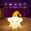 Sleeping Panda Night Light Touch Silicone Lamp | Rechargeable LED Bedside Animal for Children's Bedroom
