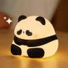 Sleeping Panda Night Light Touch Silicone Lamp | Rechargeable LED Bedside Animal for Children's Bedroom