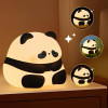 Sleeping Panda Night Light Touch Silicone Lamp | Rechargeable LED Bedside Animal for Children's Bedroom