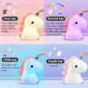 Sleeping Panda Night Light Touch Silicone Lamp | Rechargeable LED Bedside Animal for Children's Bedroom