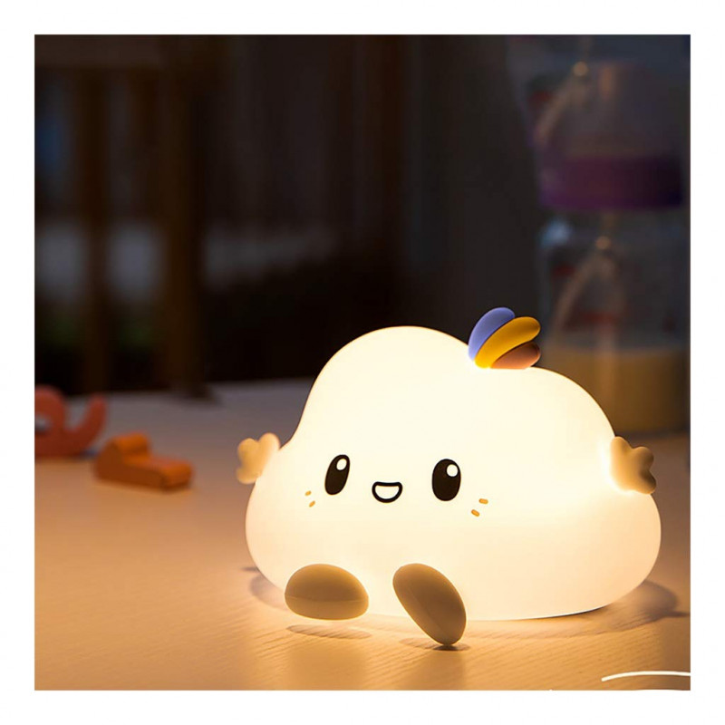 Sleeping Panda Night Light Touch Silicone Lamp | Rechargeable LED Bedside Animal for Children's Bedroom Sleeping Panda Night Light Touch Silicone Lamp | Rechargeable LED Bedside Animal for Children's Bedroom
