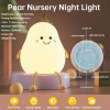 Sleeping Panda Night Light Touch Silicone Lamp | Rechargeable LED Bedside Animal for Children's Bedroom