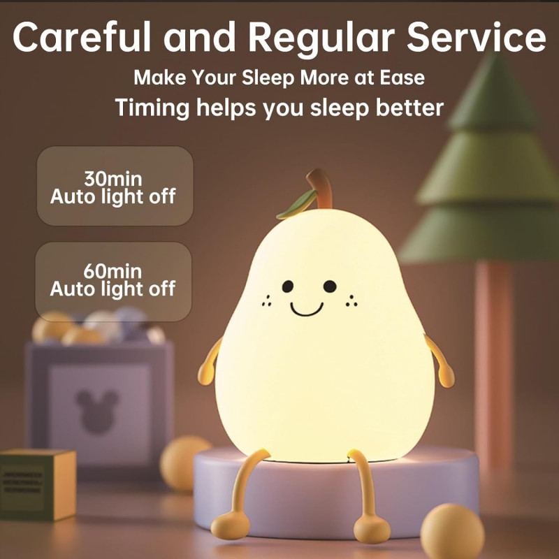 Sleeping Panda Night Light Touch Silicone Lamp | Rechargeable LED Bedside Animal for Children's Bedroom Sleeping Panda Night Light Touch Silicone Lamp | Rechargeable LED Bedside Animal for Children's Bedroom