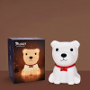 Sleeping Panda Night Light Touch Silicone Lamp | Rechargeable LED Bedside Animal for Children's Bedroom