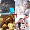 Sleeping Panda Night Light Touch Silicone Lamp | Rechargeable LED Bedside Animal for Children's Bedroom
