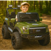 4x4 Electric Jeep for 1-8Y Kid | Mobile App Control - Army Green