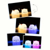 Rechargeable Silicone Cat Night Light for Kids | Tap & Touch Color-Changing LED Lamp | Room Decor for Toddlers, Teens