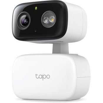 TP-Link Tapo C206 HybridCam 360 degree 1080p Pan/Tilt Security Camera | Indoor/Outdoor Surveillance with Alexa | Free Person/Baby Cry Detect & Motion Track | Color Night Vision, SD/Cloud Storage