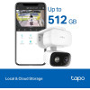 TP-Link Tapo C206 HybridCam 360 degree 1080p Pan/Tilt Security Camera | Indoor/Outdoor Surveillance with Alexa | Free Person/Baby Cry Detect & Motion Track | Color Night Vision, SD/Cloud Storage