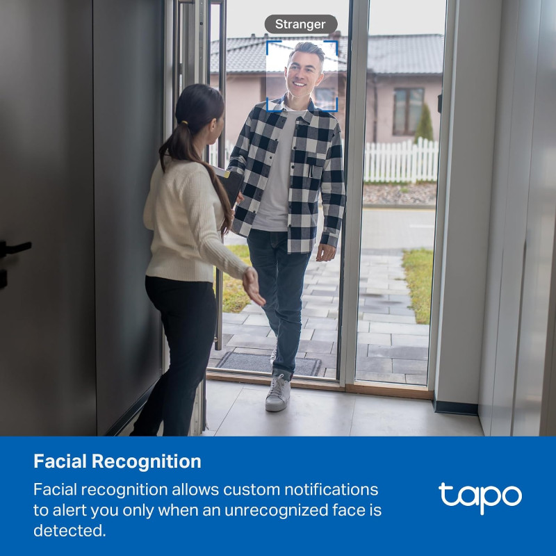 TP-Link Tapo C260 4K Pan/Tilt Indoor Wired Security Camera | 360 degree AI Motion Tracking | Baby Monitor CCTV, Pet\Person Detection | Face Recognition | Supports SD Card