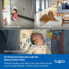 TP-Link Tapo C260 4K Pan/Tilt Indoor Wired Security Camera | 360 degree AI Motion Tracking | Baby Monitor CCTV, Pet\Person Detection | Face Recognition | Supports SD Card