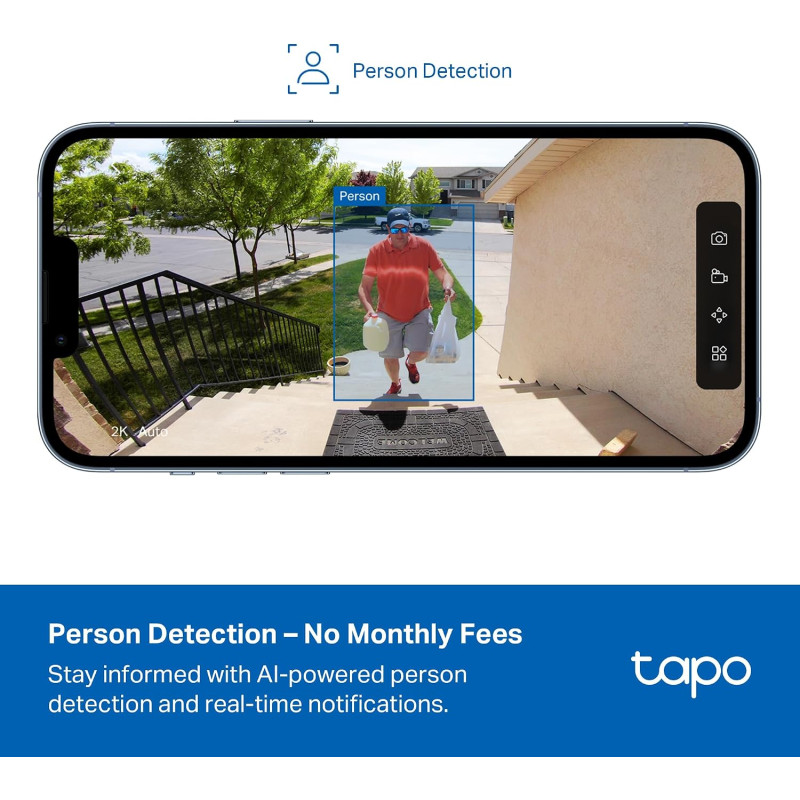 TP-Link C400 1080p Wireless Security Camera | Human Alert CCTV | Night Vision