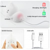 Baby Cat Night Light Lamp for Girls Bedroom | Tap Control Silicone LED | Color Changing, Dimmable, Rechargeable