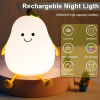 7 Color Night Light Lamp | Pear Shape | | Valentine's Gift for Women, Birthday Toys for Toddler, Baby