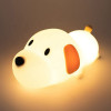 Silicone Puppy Night Lamp | LED Light for Kids | Rechargeable Color-Changing Touch-Control | Bedroom Decor Baby Gift