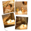 Silicone Puppy Night Lamp | LED Light for Kids | Rechargeable Color-Changing Touch-Control | Bedroom Decor Baby Gift