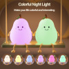 Night Light for Kids | Cute Silicone Pear Lamp for Baby, Toddler, Boys & Girls Bedroom