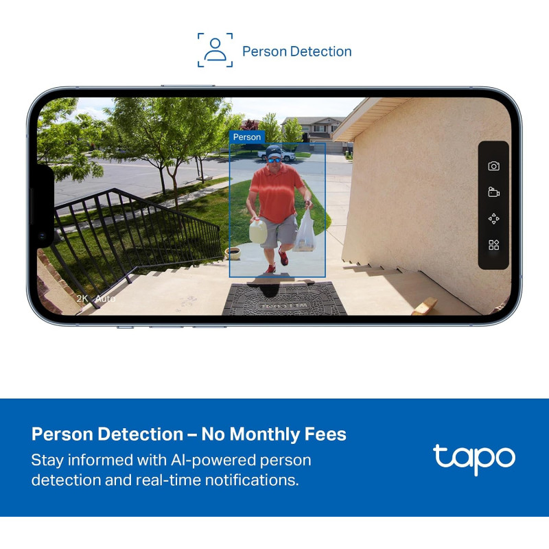 TP-Link C401 Wireless CCTV Camera | Tapo Color Night Vision | Human Alert