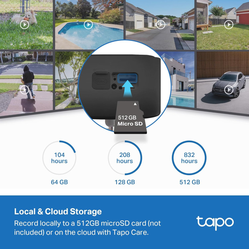 TP-Link C401 Wireless CCTV Camera | Tapo Color Night Vision | Human Alert