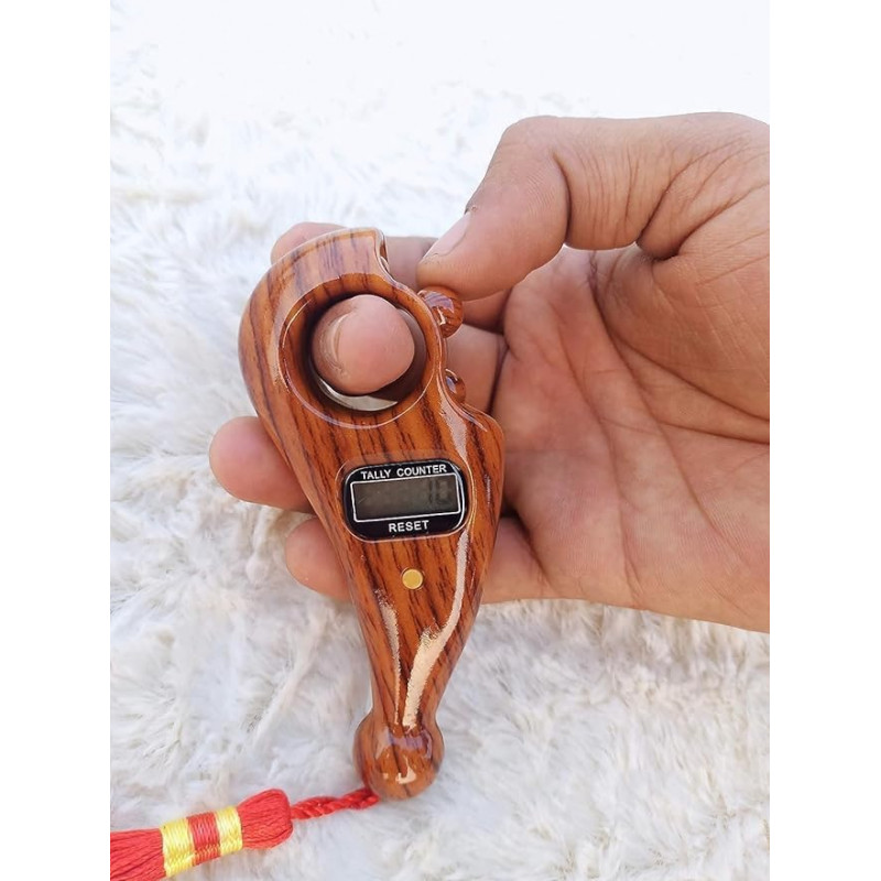 wooden-digital-tally-counter-lcd-display-finger-ring-design-for-mantra-jaap Digital Tally Wooden Counter for Mantra Jaap