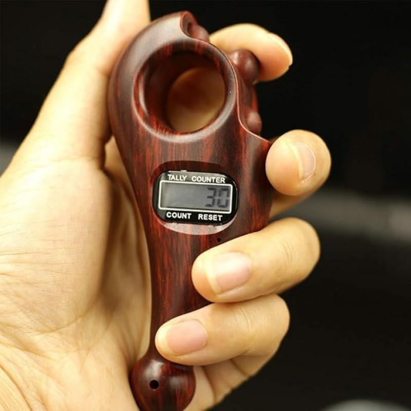 wooden-digital-tally-counter-lcd-display-finger-ring-design-for-mantra-jaap Digital Tally Wooden Counter for Mantra Jaap