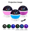 Toy Imagine 3D Crystal Ball Night Lamp, Moon & Galaxy Theme Bedroom Décor Light, Acrylic Sphere Decorative Small Lamp for Kids, Women & Gift Ideas, 24 Designs Assorted