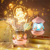 Toy Imagine 3D Crystal Ball Night Lamp, Moon & Galaxy Theme Bedroom Décor Light, Acrylic Sphere Decorative Small Lamp for Kids, Women & Gift Ideas, 24 Designs Assorted