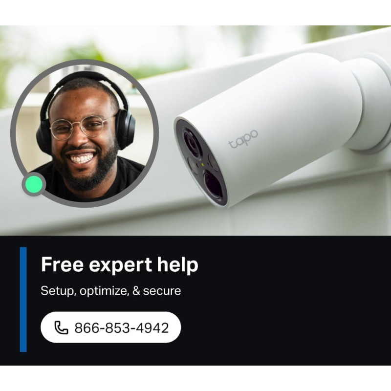 TP-Link Tapo C425 Wireless Camera | 2K+ Human Detection 2-Pack