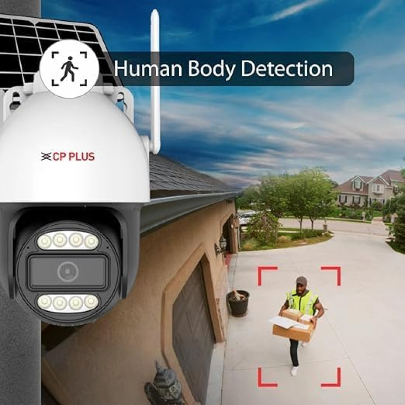 CP PLUS WI-FI CCTV Camera 3MP | 360 degree View | Colour Night Vision | Built in Mice & Speaker | 2-Way Talk | Motion Tracking | IR Distance 25 Mtr SD Card Support Upto 256GB - EZ-S31