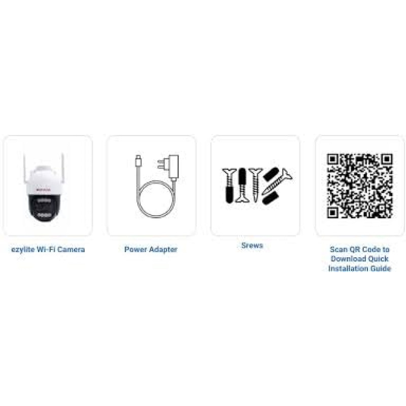 CP PLUS WI-FI CCTV Camera 3MP | 360 degree View | Colour Night Vision | Built in Mice & Speaker | 2-Way Talk | Motion Tracking | IR Distance 25 Mtr SD Card Support Upto 256GB - EZ-S31