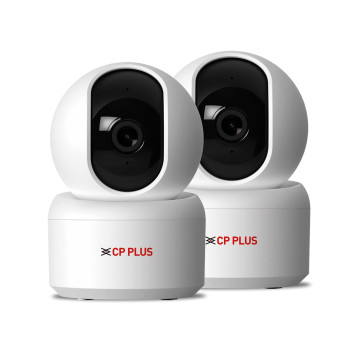 CP PLUS 4MP Smart Wi-Fi CCTV Camera for Home Quad HD | 360° Pan & Tilt | Supports LAN | View & Talk | Motion Detection | Night Vision CTC Cyber Secure Tech (CP-E41Q)