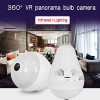 DDLC 4MP WiFi Bulb Smart CCTV Camera | 360 degree HD Panoramic View | Night Vision | Motion Detection | Two-Way Audio | Wireless WiFi Bulb Cam for Home Indoor | Mobile App V380 Pro