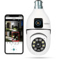 DDLC 4MP 8MP WiFi Smart Dual Lens Light Bulb Camera | Full HD | Color Night Vision | Two Way Audio | Wireless Indoor Security Camera