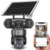 4MP/8MP Smart WiFi Light Bulb Camera | Dual Lens FHD | Night Vision