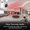 IFITech HD WiFi Home Security Smart CCTV Camera | 360 degree Indoor Bulb Cam | 256GB SD Card Support (Not Included) | Perfect for Home, Office