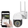 4MP Indoor WiFi Security Smart CCTV Robot Camera | 1080P HD | 360 degree Pan Tilt | Color Night Vision | Motion Detection | Two-Way Audio | Mobile App V380 Pro