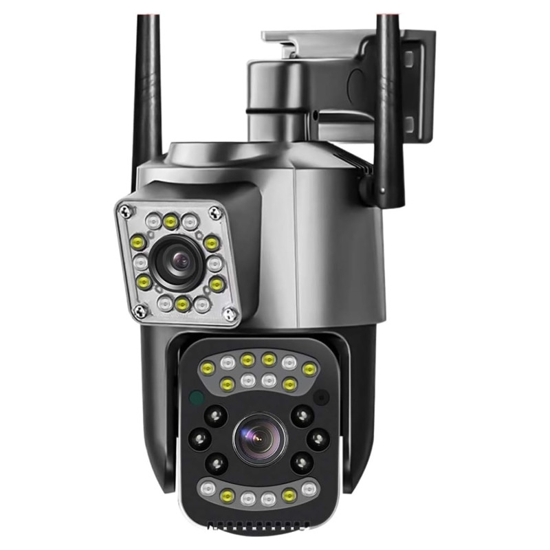 4MP Indoor WiFi Security Smart CCTV Robot Camera | 1080P HD | 360 degree Pan Tilt | Color Night Vision | Motion Detection | Two-Way Audio | Mobile App V380 Pro