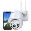 4MP Indoor WiFi Security Smart CCTV Robot Camera | 1080P HD | 360 degree Pan Tilt | Color Night Vision | Motion Detection | Two-Way Audio | Mobile App V380 Pro