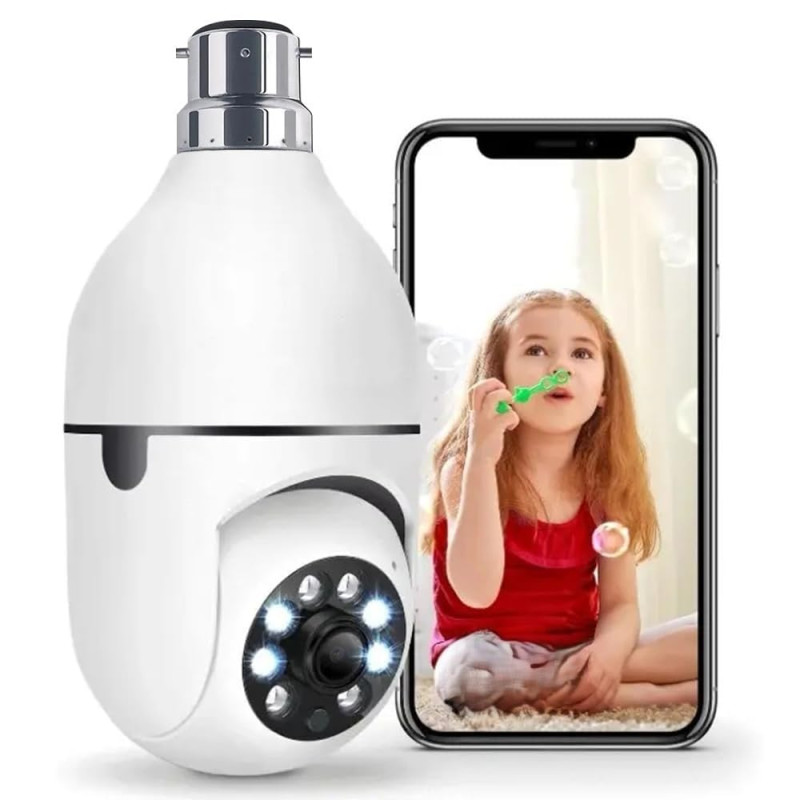 4MP Indoor WiFi Security Smart CCTV Robot Camera | 1080P HD | 360 degree Pan Tilt | Color Night Vision | Motion Detection | Two-Way Audio | Mobile App V380 Pro