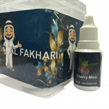 Al-Fakhri Flavour Cherry Mint 15ML | Vape E-Liquid | E-Vapes Flavor | E-Juices for Pen Hookah