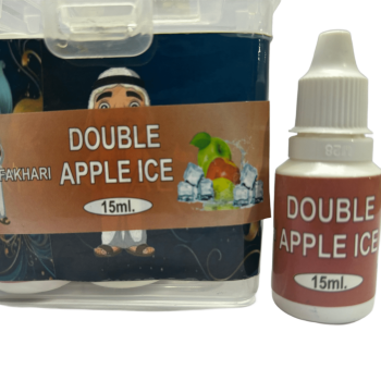 Al-Fakhri Flavour 15ML | Double Apple Ice | Vape E-Liquid | Pen Hookah E-Juice | E-Vapes Flavor