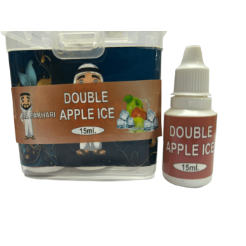 Al-Fakhri Flavour 15ML | Double Apple Ice | Vape E-Liquid | Pen Hookah E-Juice | E-Vapes Flavor