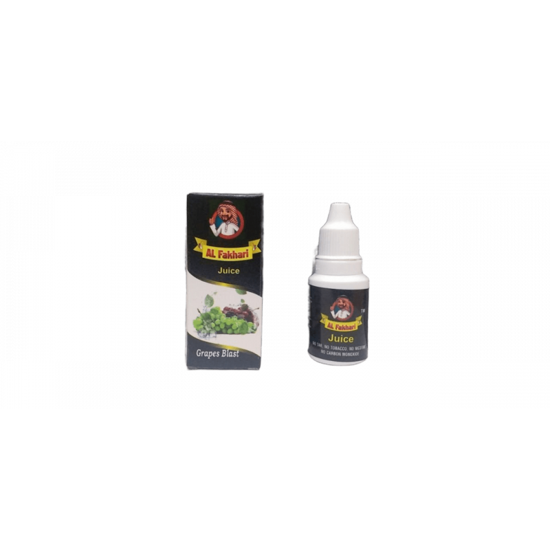 Al-Fakhri Grapes Blast 15ML Flavour | Vape E-Juice | Non-Nicotine E-Liquid