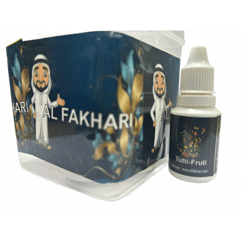 Al-Fakhri Tutti Frutti Ecigarette Flavor | 15ML E-Juice | E-Liquid Vape Flavour