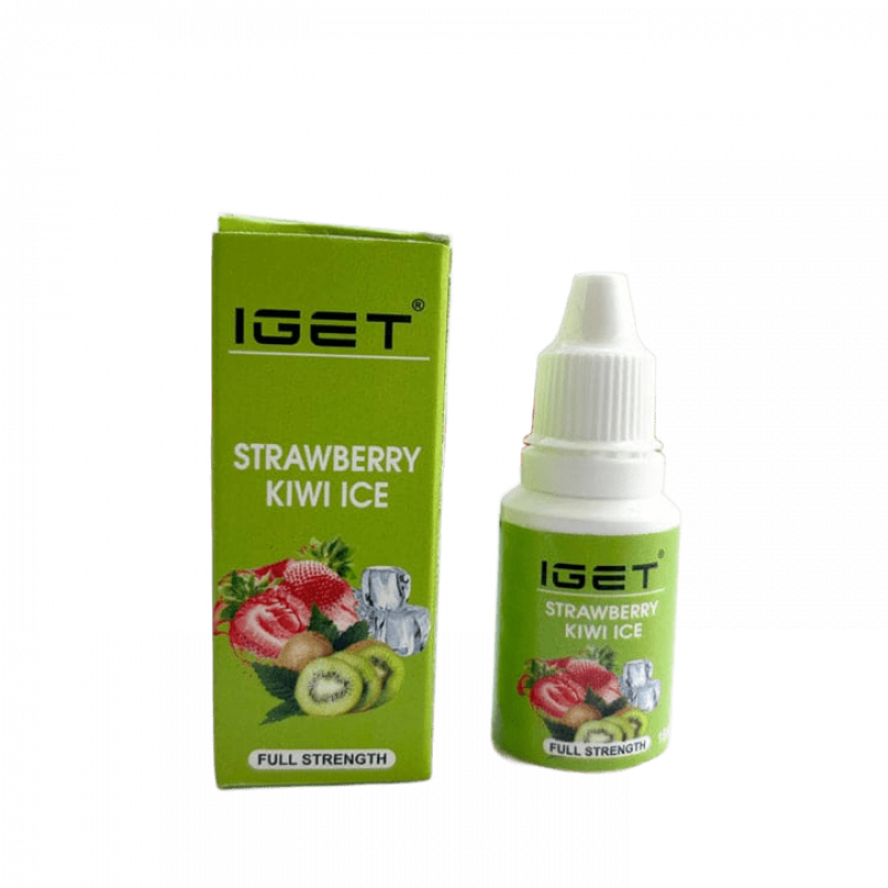 Iget Strawberry Kiwi Ice Vape E-Liquid | 15Ml 4mg Nicotine Salt E-Juice liquid flavour