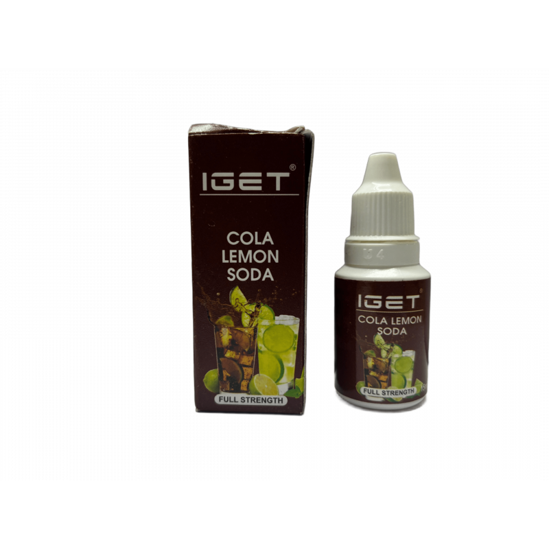 Iget Cola lemon Soda Flavor 15Ml | 4mg Nic Salt E-Liquid | Vape E-Juice