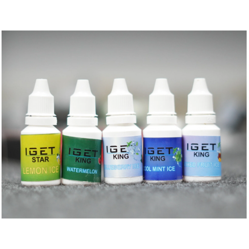 Iget 4mg Nicotine Flavour | 15Ml E-Liquids Vape E-Juice (Pack of 5)
